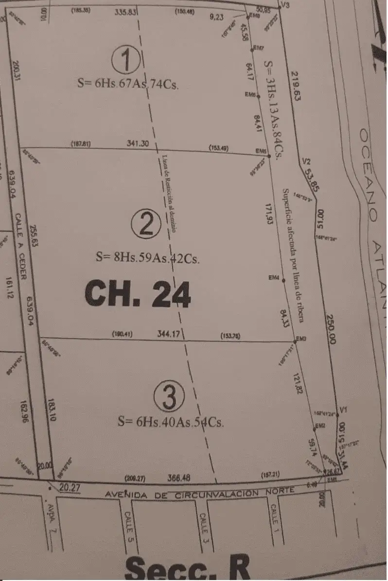 ¡Gran Oportunidad! Chacra 24 con salida a Av. 7 y vista al mar – Calle 4 y Av. 7, Las Toninas
